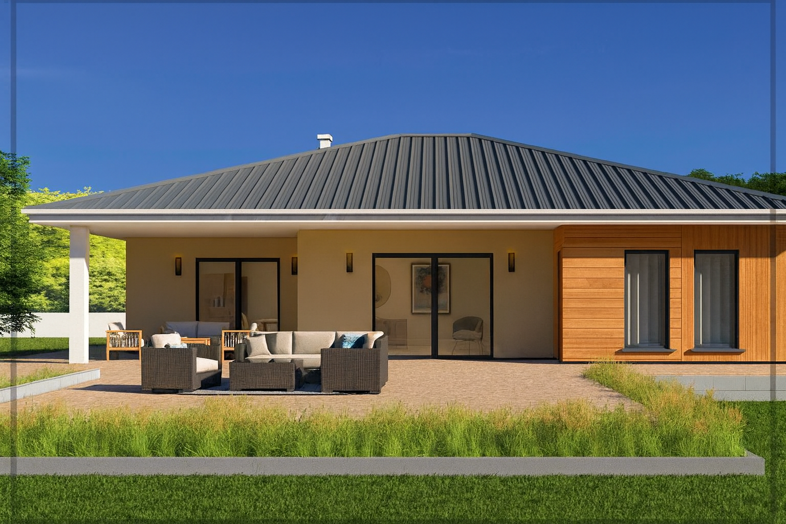 Steel House SC208 – Kuća čelik 208 m²